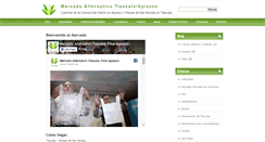 Desktop Screenshot of mercadoalternativotlaxcala.com